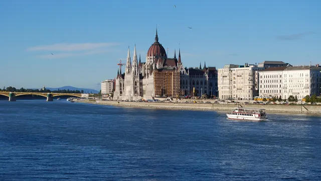 Budapeşte'de Macaristan Parlamento Binası