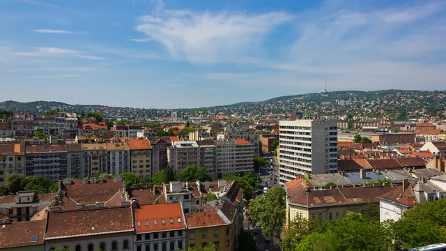 Budapeşte şehir panoraması